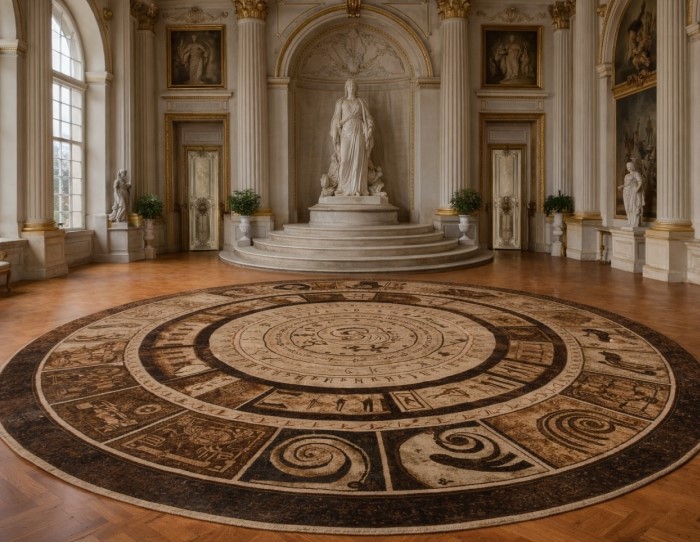 Antique wool palace rugs